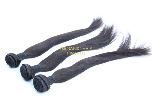 100 virgin remy straight human hair extensions